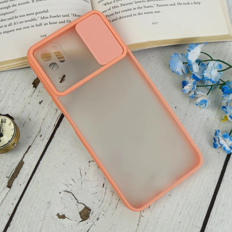 قاب PC مات محافظ لنز دار کشویی Xiaomi Poco M3 Pro