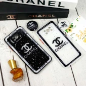 قاب PC ماربل محافظ لنزدار + پاپ سوکت Xiaomi Poco X3