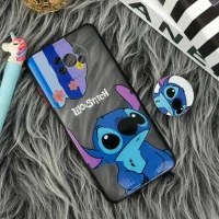 قاب PC مات فانتزی محافظ لنز دار + پاپ سوکت طرح استیچ Xiaomi Poco X3