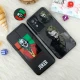 قاب طرحدار محافظ لنز دار کشویی + پاپ سوکت طرح جوکر شیائومی Redmi Note 10 / Note 10s