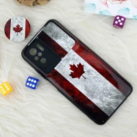 قاب طرحدار محافظ لنز دار کشویی + پاپ سوکت طرح پرچم شیائومی Redmi Note 10 / Note 10s