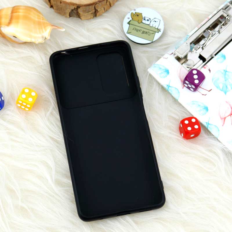 قاب طرحدار محافظ لنز دار کشویی + پاپ سوکت طرح کله فندقی شیائومی Redmi Note 10 Pro