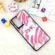 قاب طرحدار محافظ لنز دار کشویی + پاپ سوکت طرح Pink شیائومی Redmi Note 10 Pro
