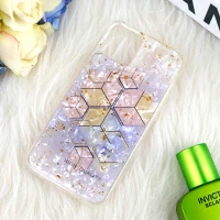 قاب طرحدار ماربل طلاکوب آیفون iPhone 11 Pro