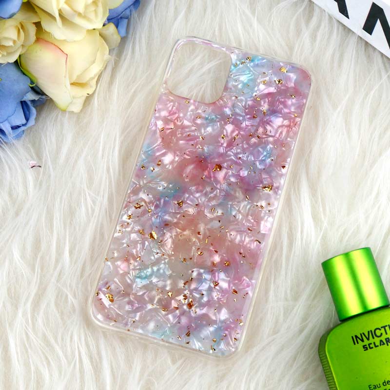 قاب طرحدار ماربل طلاکوب آیفون iPhone 11 Pro Max