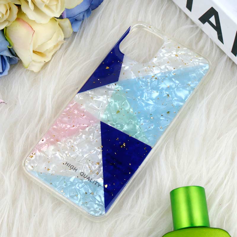 قاب طرحدار ماربل طلاکوب آیفون iPhone 11 Pro Max