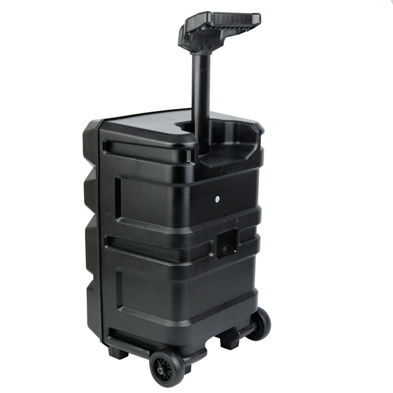 اسپیکر چمدانی بلوتوثی رم و فلش خور DS-1814 Plus + میکروفون و ریموت کنترل