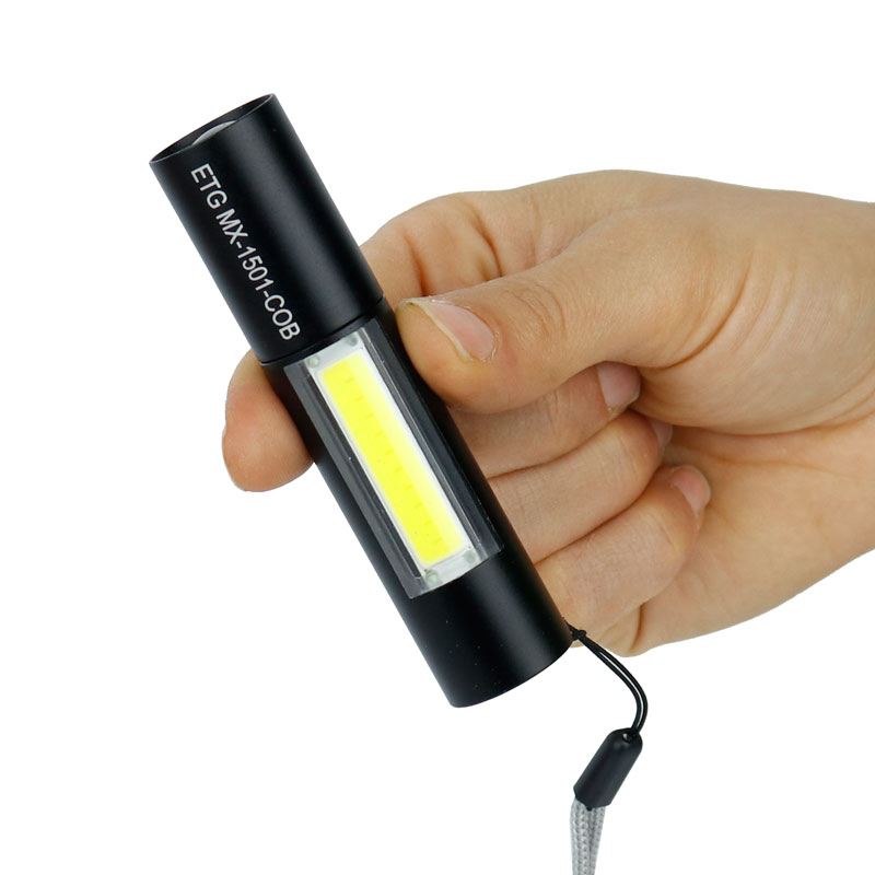 چراغ قوه پلیسی 2 کاره ETG MX-1501-COB
