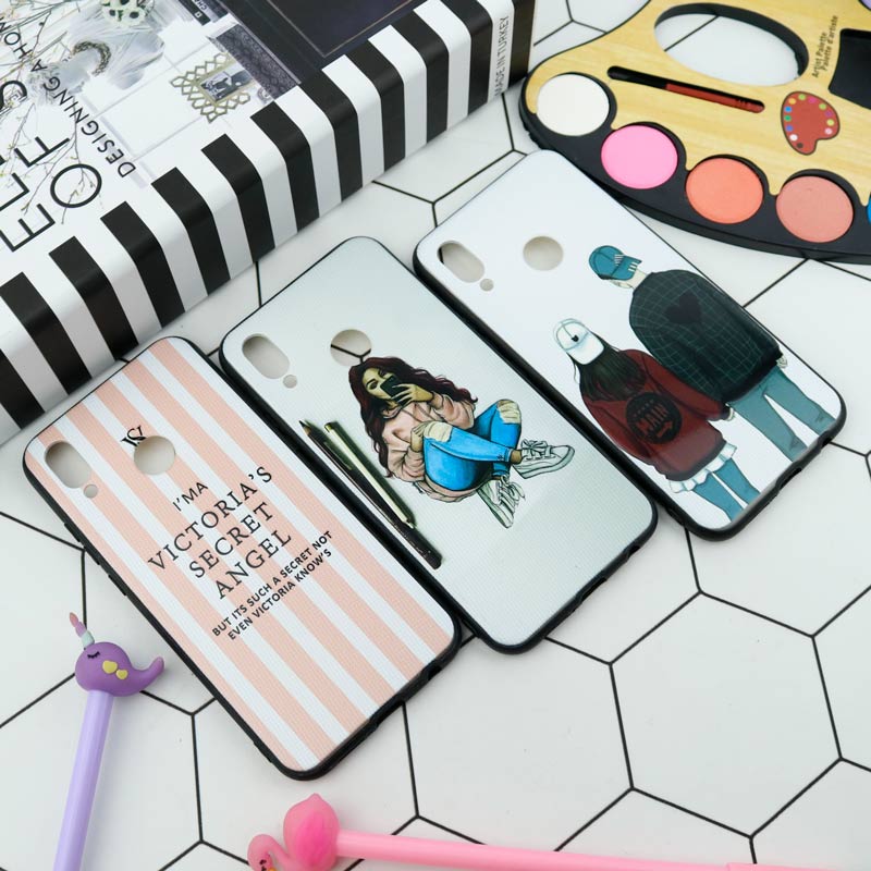قاب فانتزی برجسته دخترانه هواوی P20 Lite سری 1