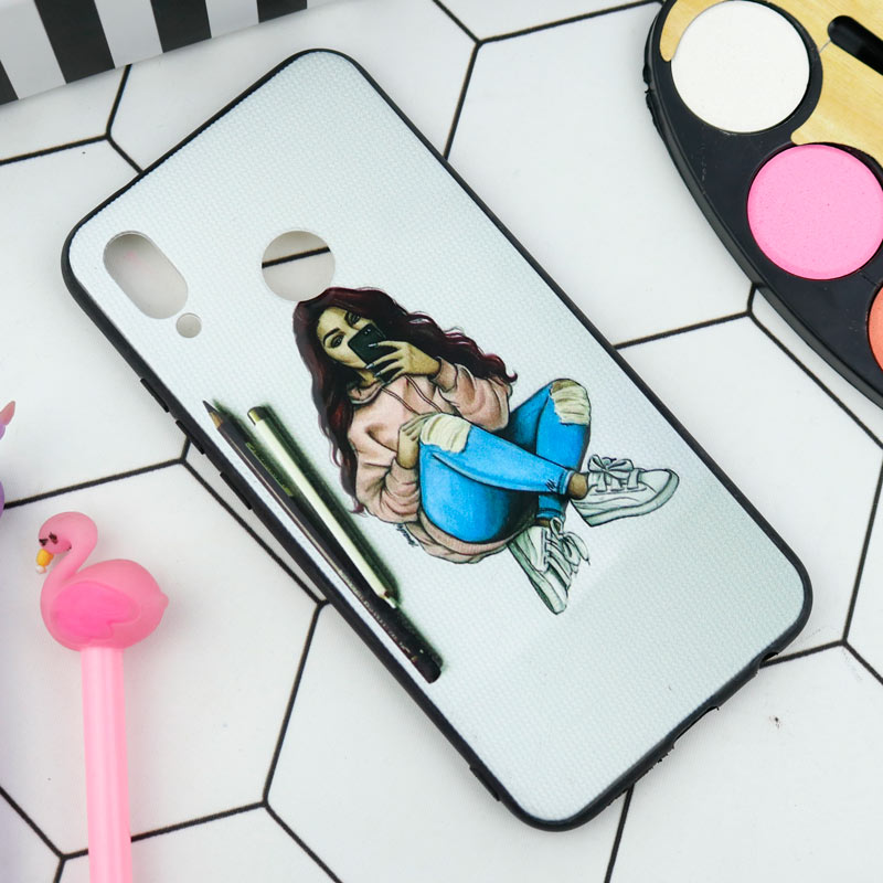 قاب فانتزی برجسته دخترانه هواوی P20 Lite سری 1