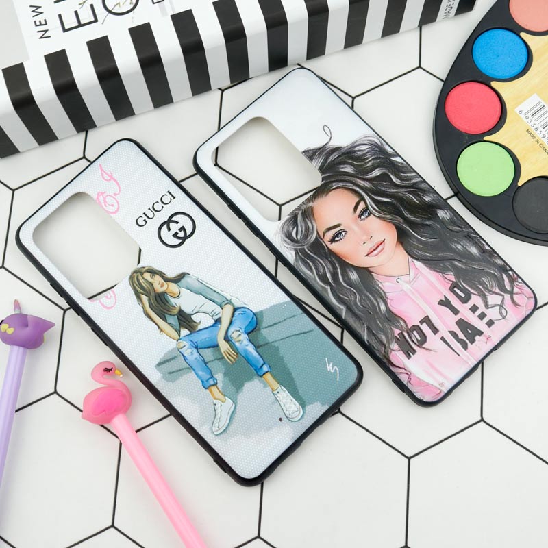 قاب فانتزی برجسته دخترانه سامسونگ S20 Plus سری 1
