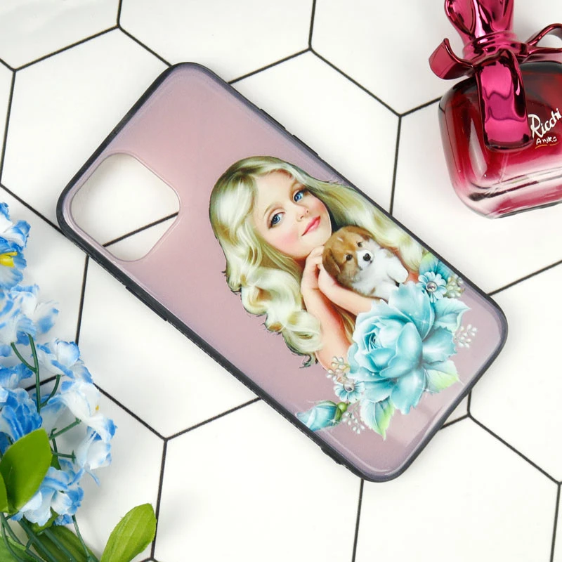 قاب فانتزی برجسته دخترانه iPhone 11 Pro سری 1