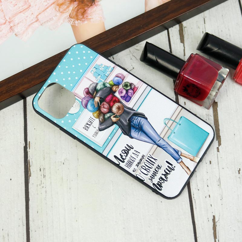 قاب فانتزی برجسته دخترانه iPhone 11 Pro Max سری 1
