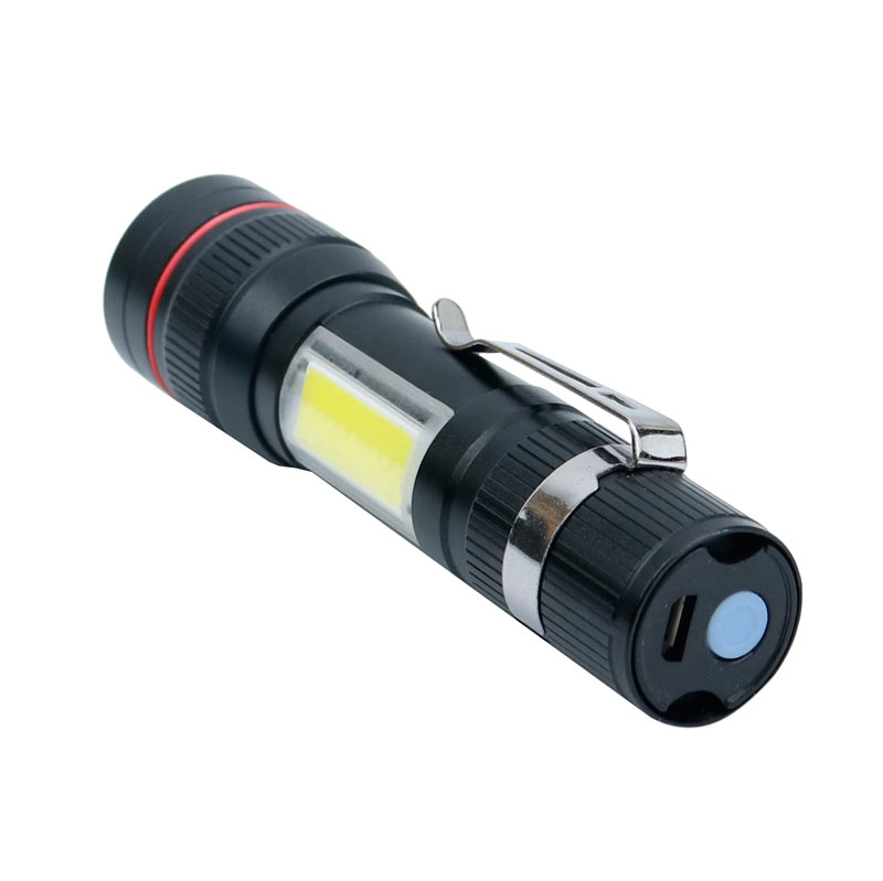 چراغ قوه پلیسی Flashlight CoB+XPE LED