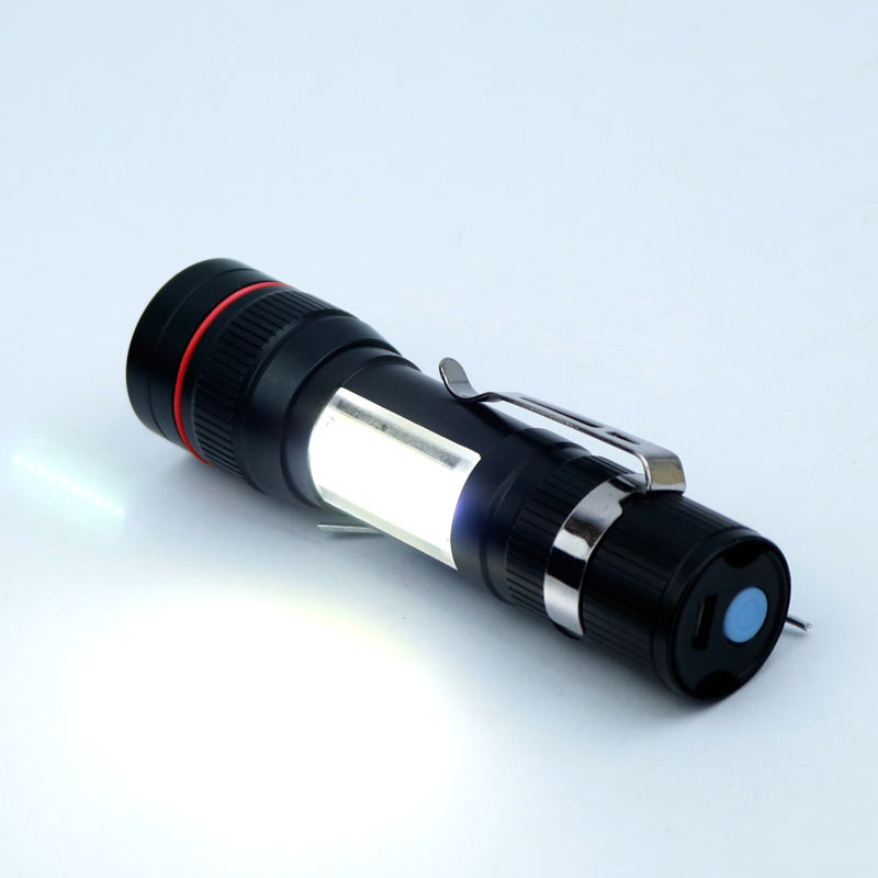 چراغ قوه پلیسی Flashlight CoB+XPE LED