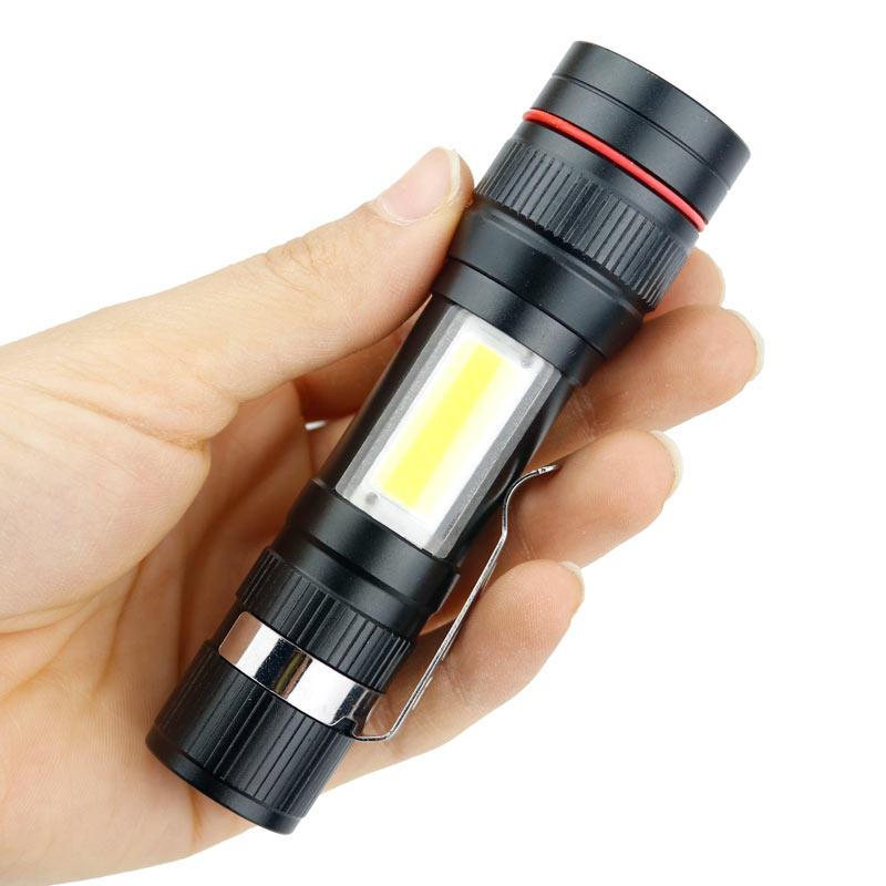 چراغ قوه پلیسی Flashlight CoB+XPE LED