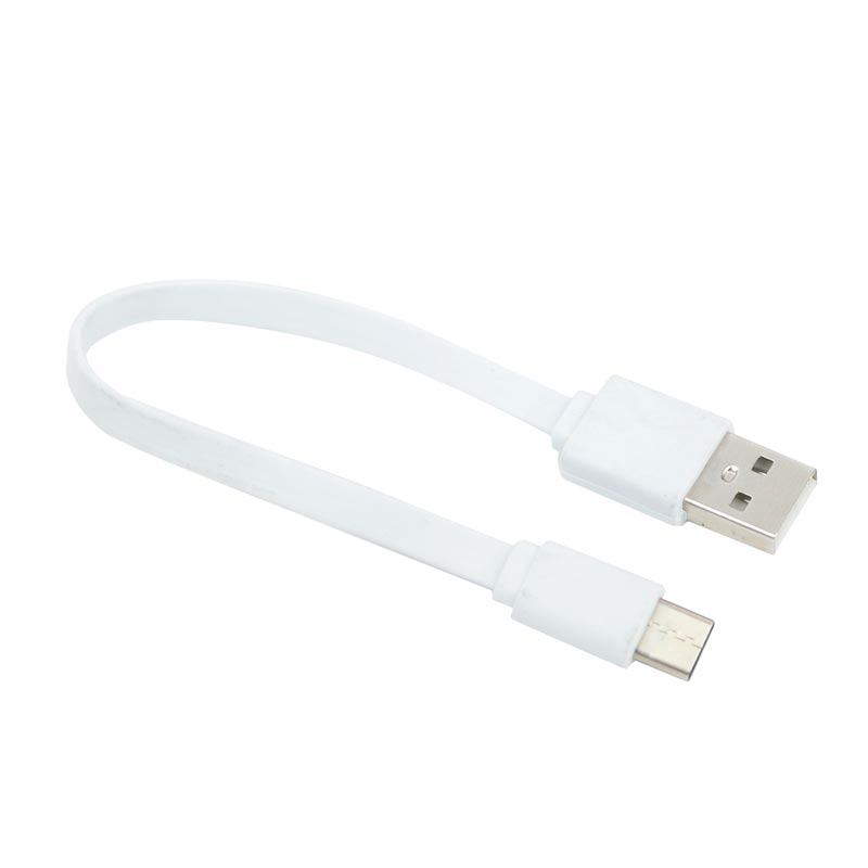 کابل کوتاه Flat Type-C 20cm شرینک
