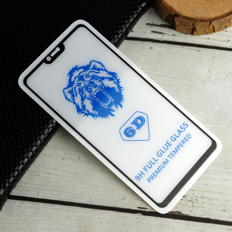 گلس تمام چسب Xiaomi Mi 8 Lite