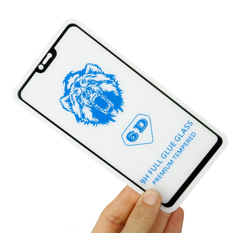 گلس تمام چسب Xiaomi Mi 8 Lite