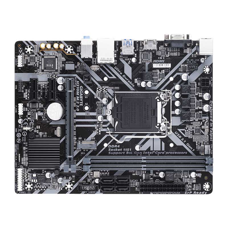 مادربرد گیگابایت H310M M.2 2.0 rev. 1.x DDR4