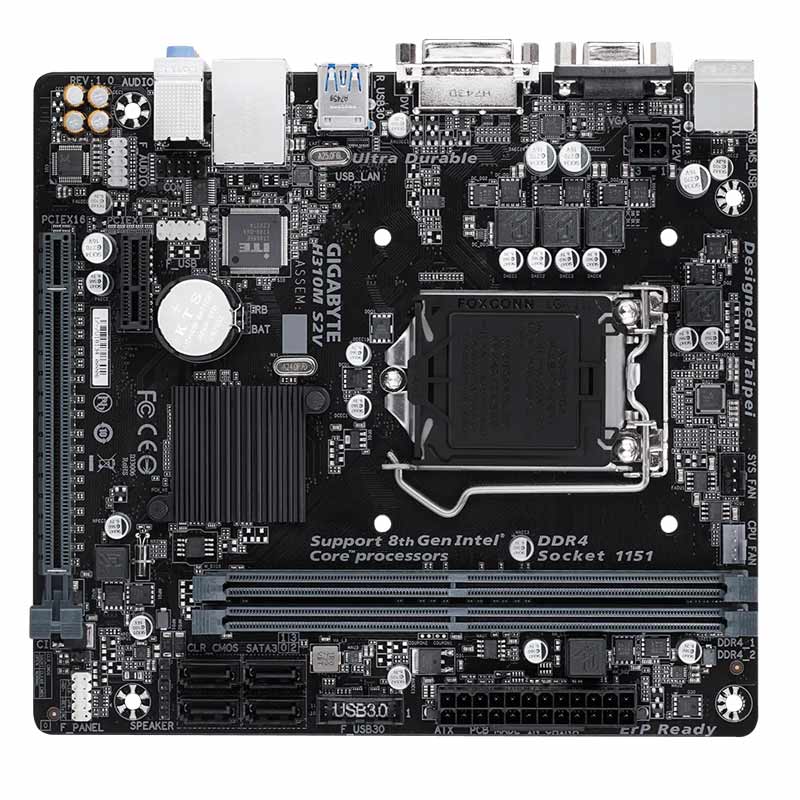 مادربرد گیگابایت H310M S2V rev.1.0 DDR4