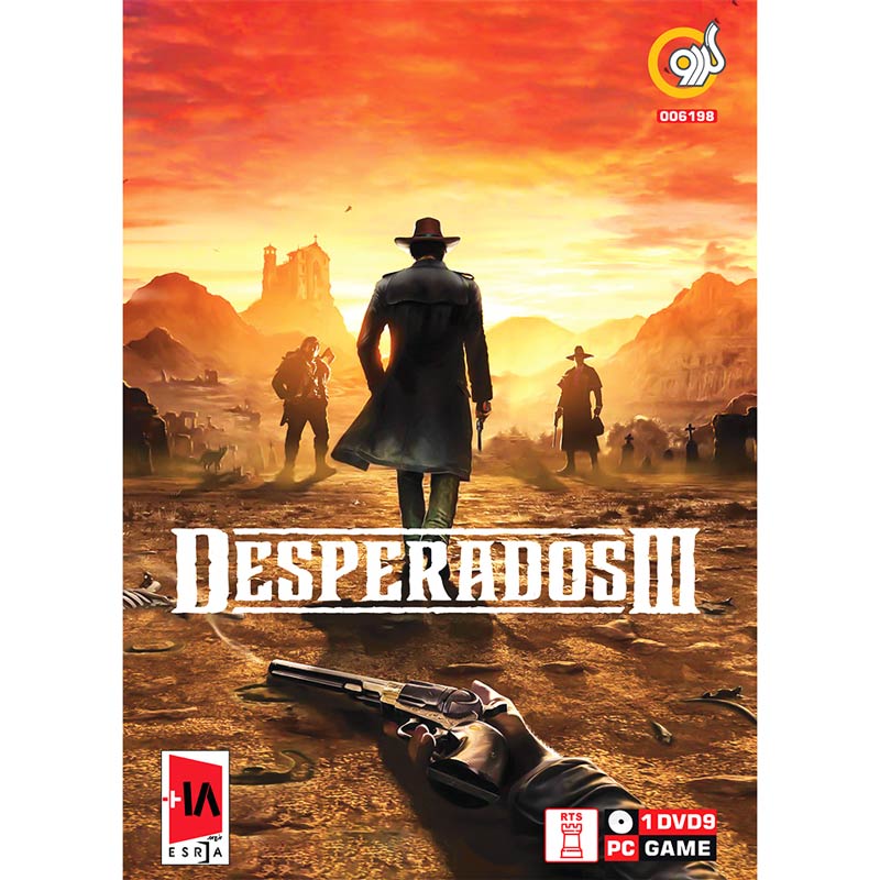 بازی Desperados III 1DVD9 گردو مناسب برای PC