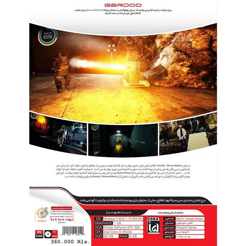 بازی Gemini Heros Reborn 1DVD9 گردو مناسب برای PC
