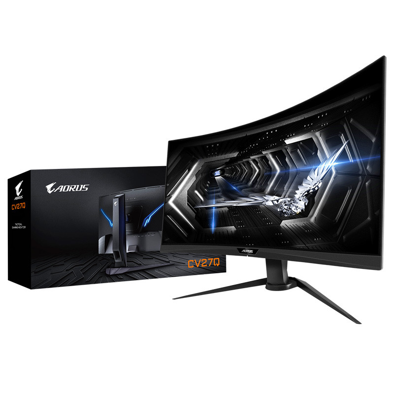 مانیتور گیمینگ خمیده گیگابایت AORUS CV27Q سایز 27 اینچ