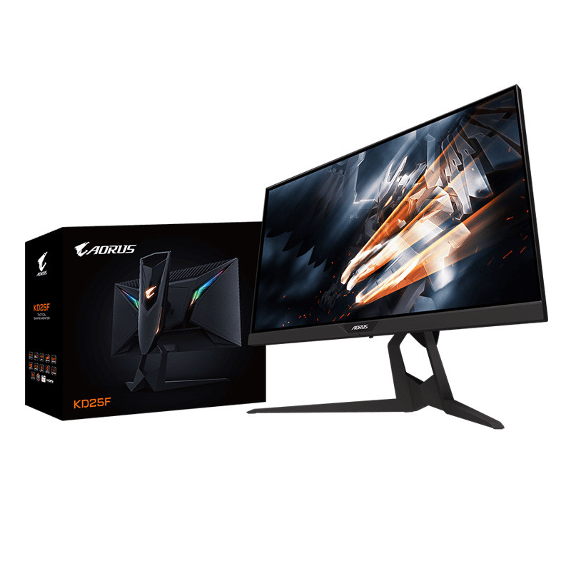مانیتور گیمینگ گیگابایت Aorus KD25F سایز 25 اینچ