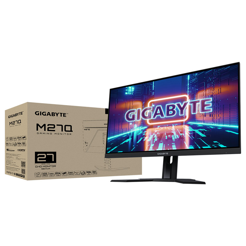 مانیتور گیمینگ گیگابایت M27Q سایز 27 اینچ