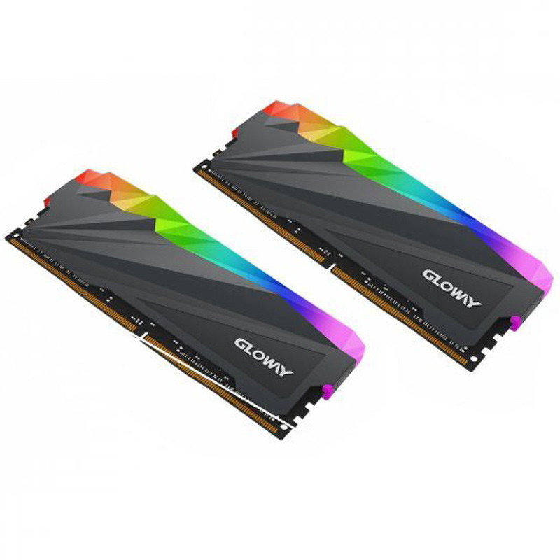 رم کامپیوتر Gloway Sparkle RGB DDR4 16GB 3200MHz CL16 Dual