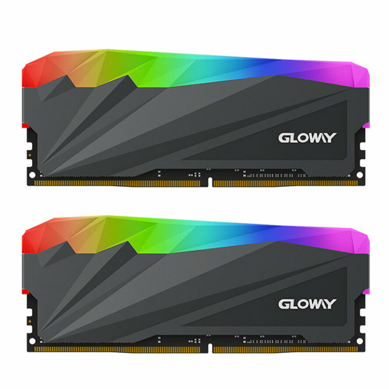 رم کامپیوتر Gloway Sparkle RGB DDR4 16GB 3200MHz CL16 Dual