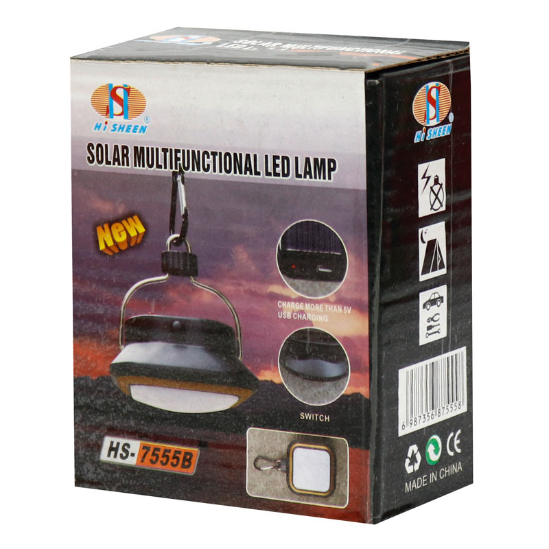 لامپ آویز دار شارژی خورشیدی Hi Sheen HS-7555B