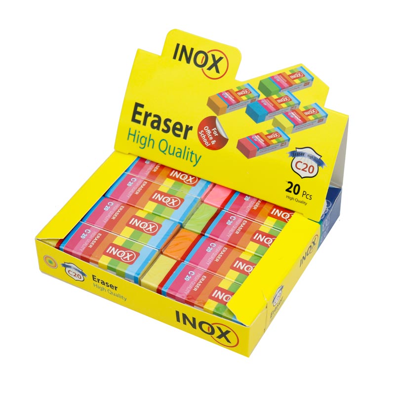 پاک کن اینوکس Inox C20 بسته 20 عددی