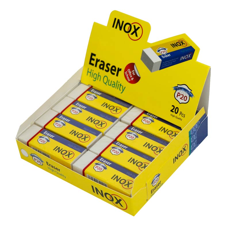 پاک کن اینوکس Inox P20 بسته 20 عددی