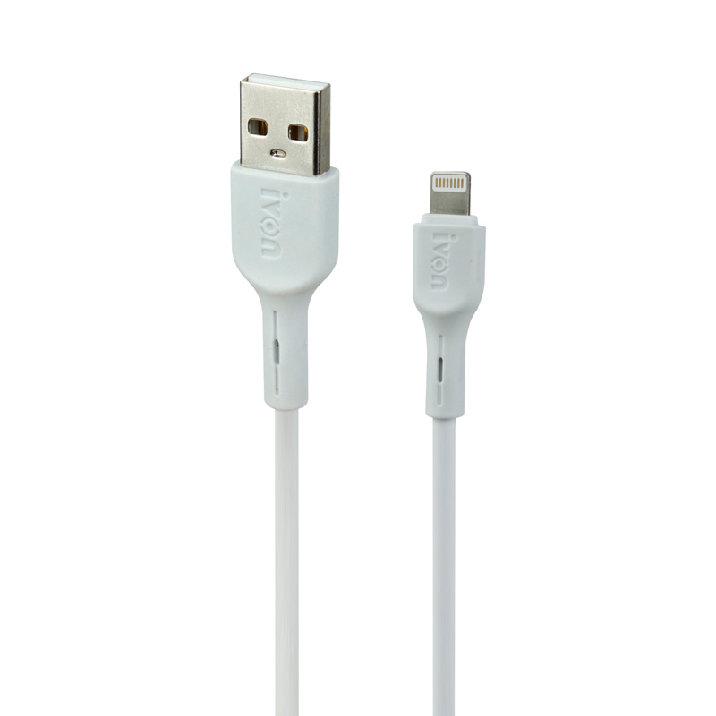 کابل آیفونی فست شارژ Ivon CA78 2.4A 1m