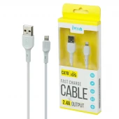 کابل آیفونی فست شارژ Ivon CA78 2.4A 1m