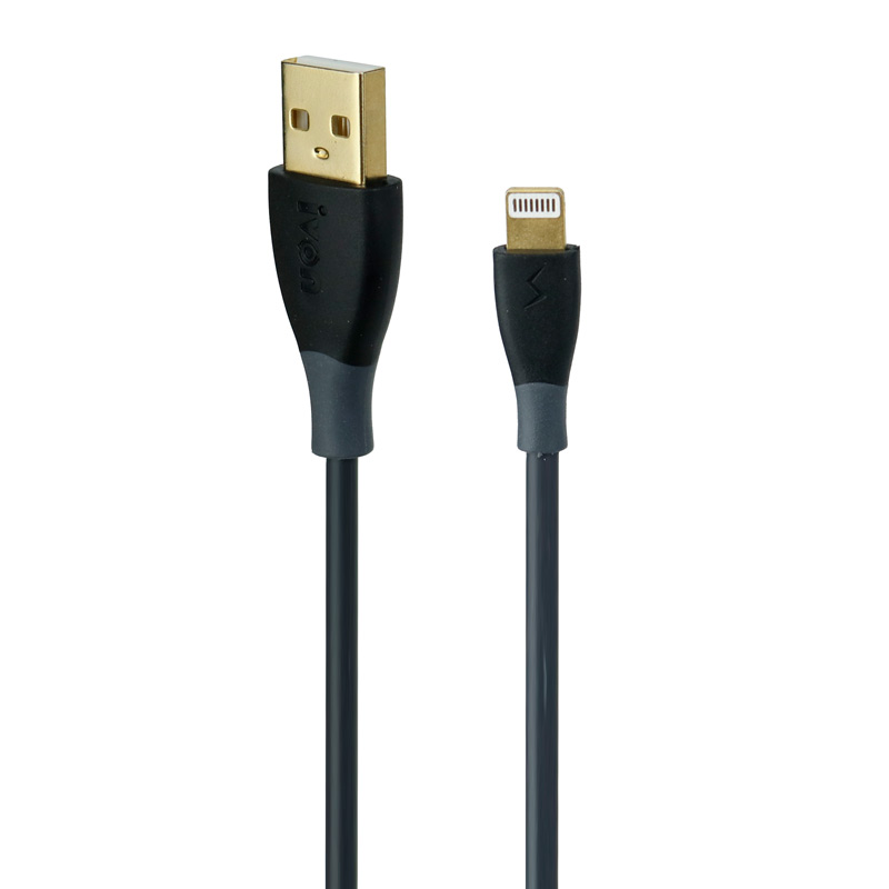 کابل آیفونی فست شارژ Ivon CA82 2.4A 1m