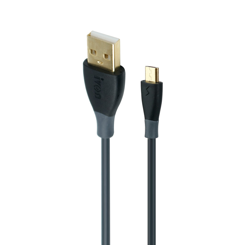 کابل میکرو یو اس بی فست شارژ Ivon CA82 2.4A 1m