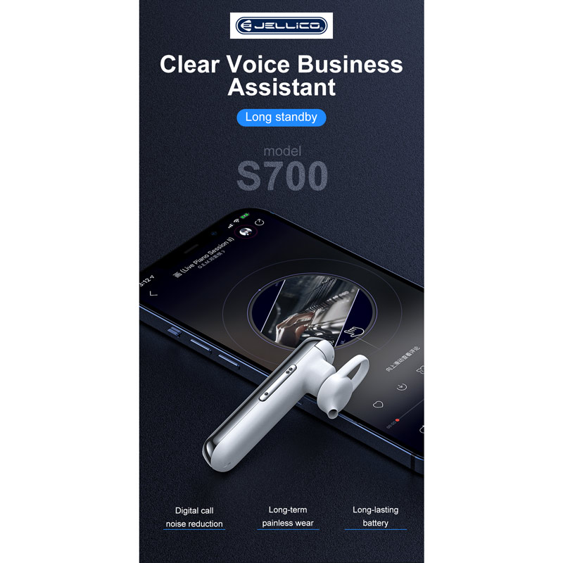 هدست بلوتوث تک گوش Jellico S700