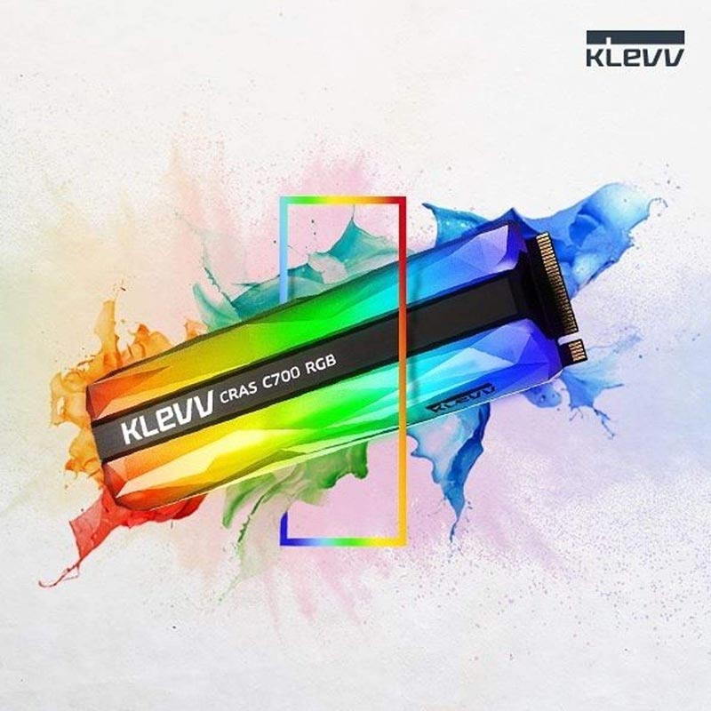 حافظه SSD کلو KLEVV CRAS C700 RGB 480GB M.2