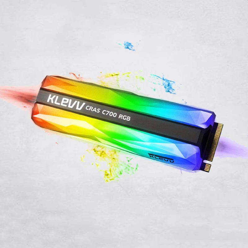 حافظه SSD کلو KLEVV CRAS C700 RGB 480GB M.2