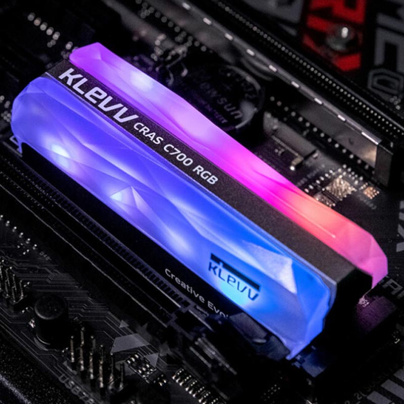 حافظه SSD کلو KLEVV CRAS C700 RGB 480GB M.2