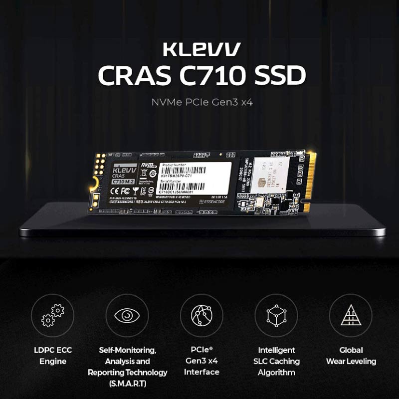 حافظه SSD کلو KLEVV CRAS C710 512GB M.2