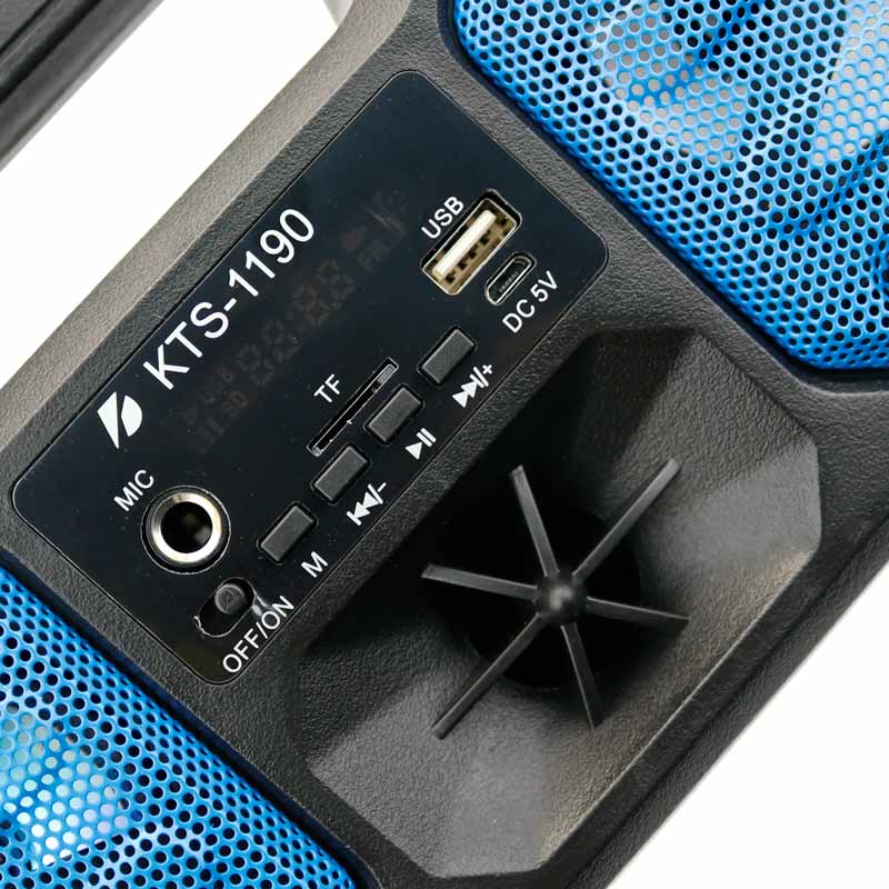 اسپیکر بلوتوثی رم و فلش خور KTS-1190 + ریموت کنترل