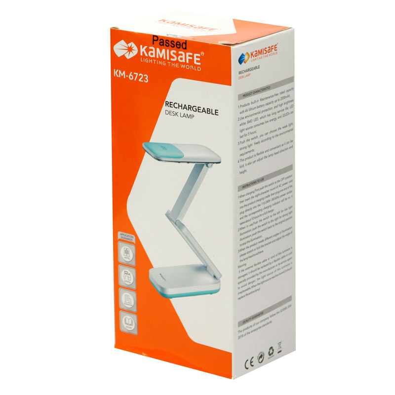 چراغ مطالعه شارژی کامی سیف Kamisafe KM-6723