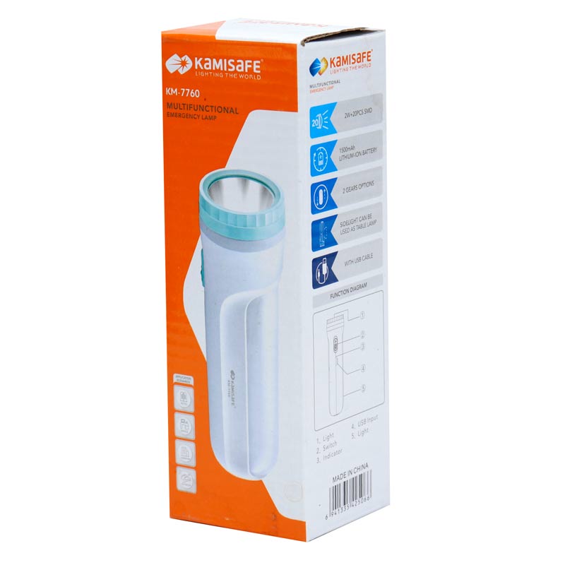 چراغ قوه شارژی Kamisafe KM-7760