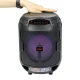 اسپیکر چمدانی بلوتوثی رم و فلش خور Kimiso QS-3609 + میکروفون و ریموت کنترل