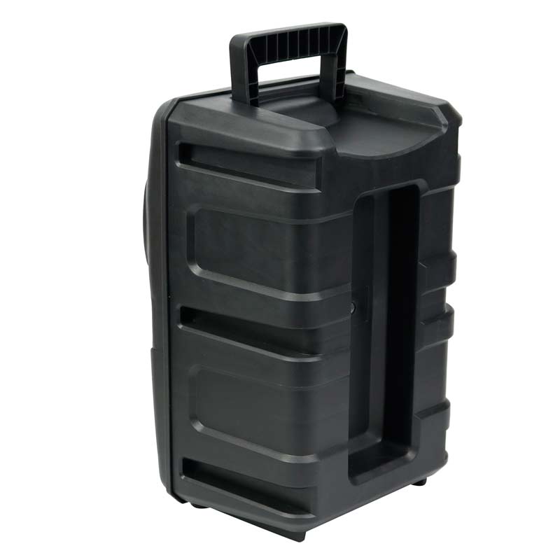 اسپیکر چمدانی بلوتوثی رم و فلش خور Kimiso QS-7801 + میکروفون و ریموت کنترل