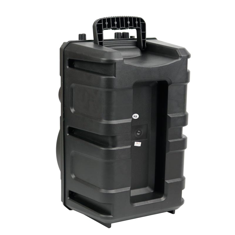 اسپیکر چمدانی بلوتوثی رم و فلش خور Kimiso QS-7808 + میکروفون و ریموت کنترل